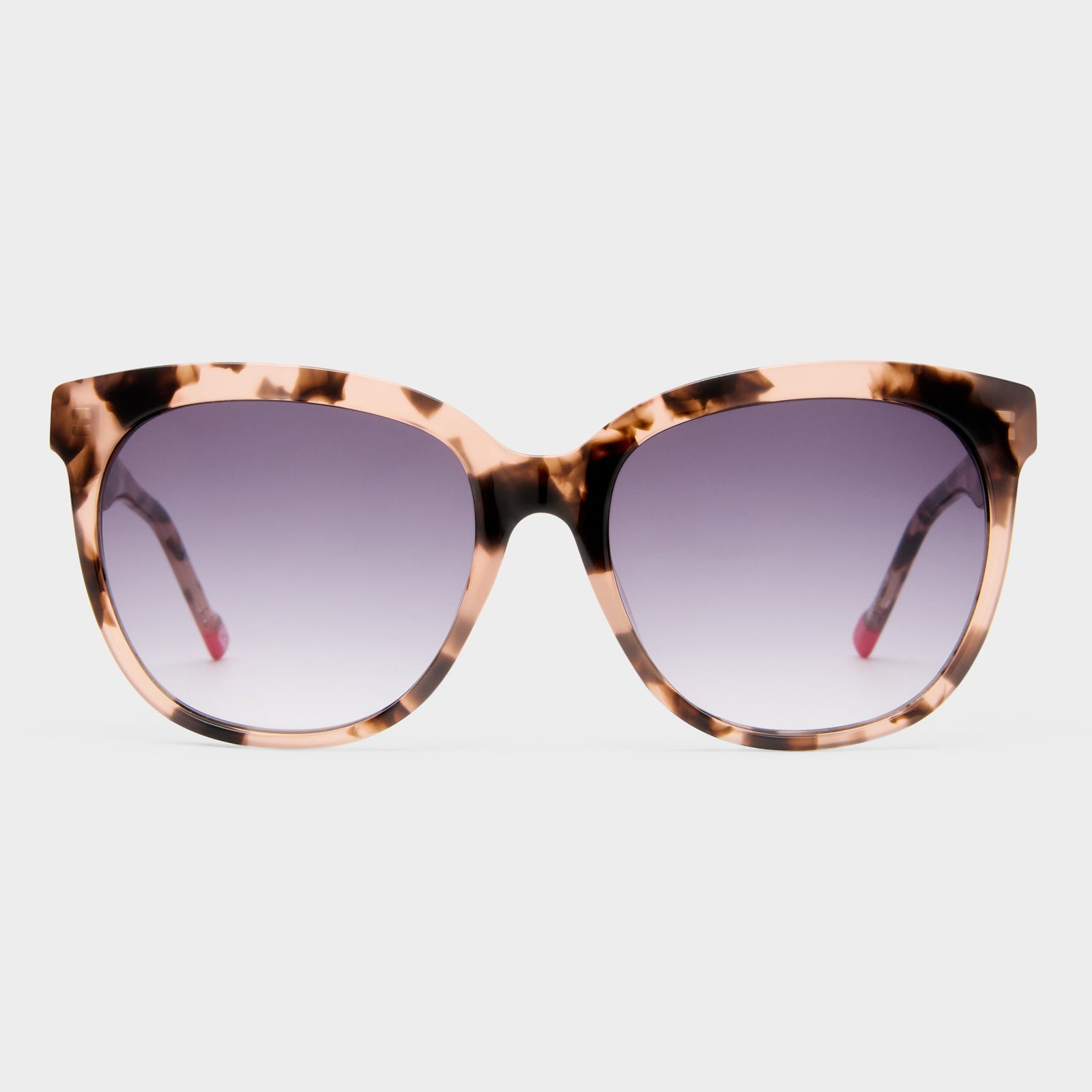 Oh Snap Rose Tort Female Round Sunglasses | Le Specs