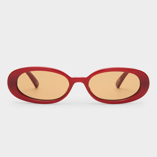 OUTTA LOVE | BURGUNDY LIGHT BROWN MONO