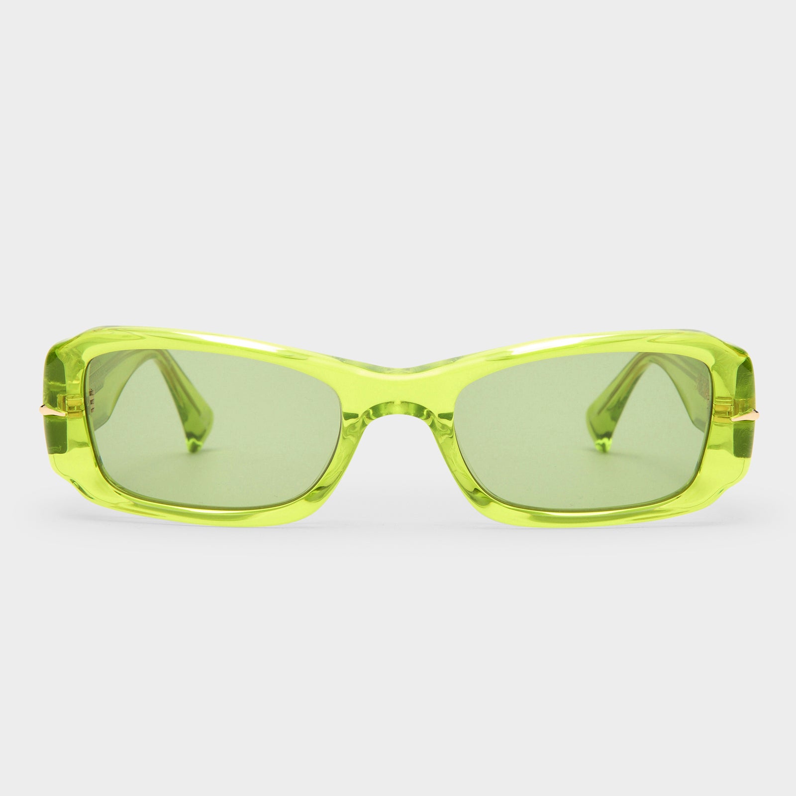 Numero Cuatro Citron Female Rectangle Sunglasses | Le Specs