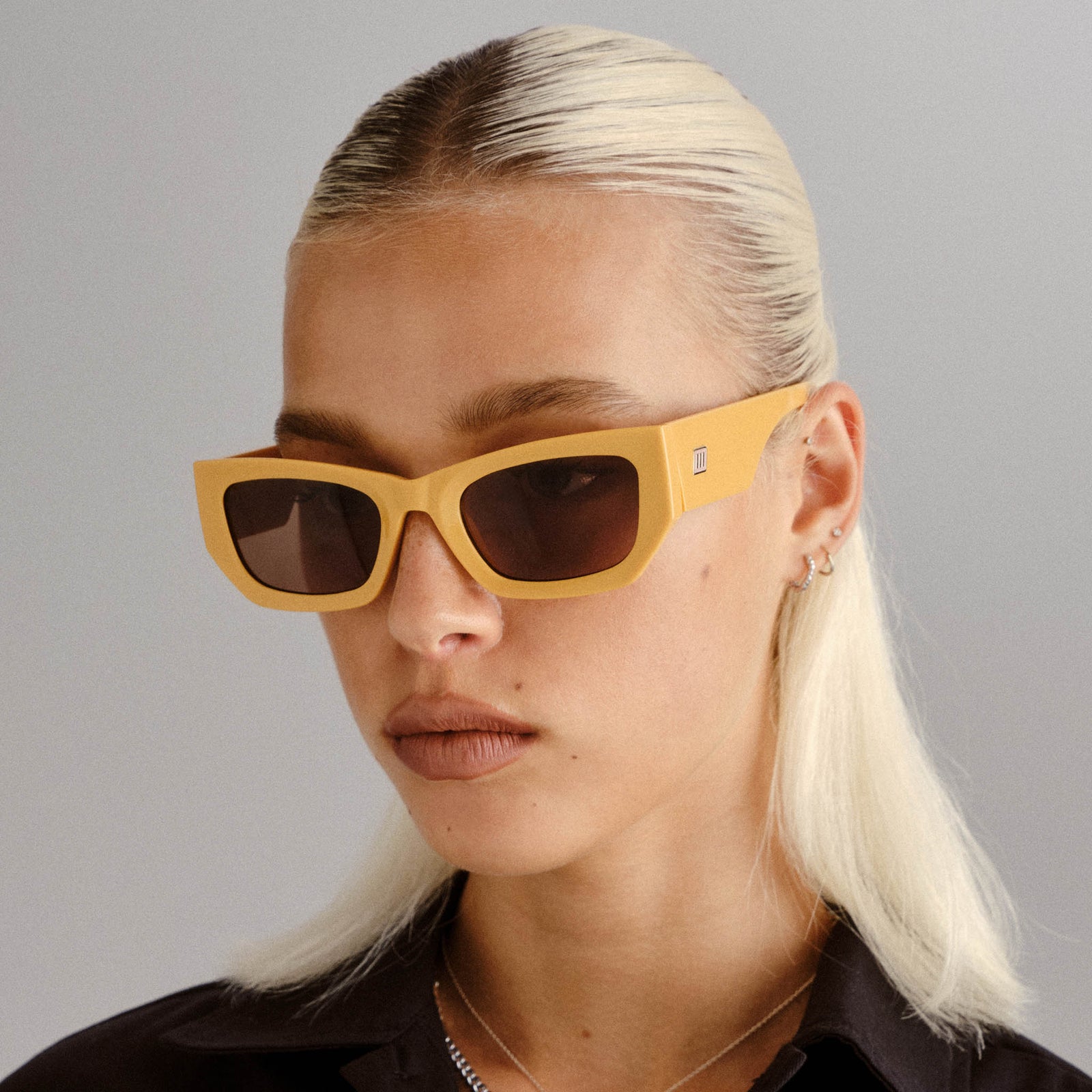 Beachcomber Wheat Female D-Frame Sunglasses | Le Specs