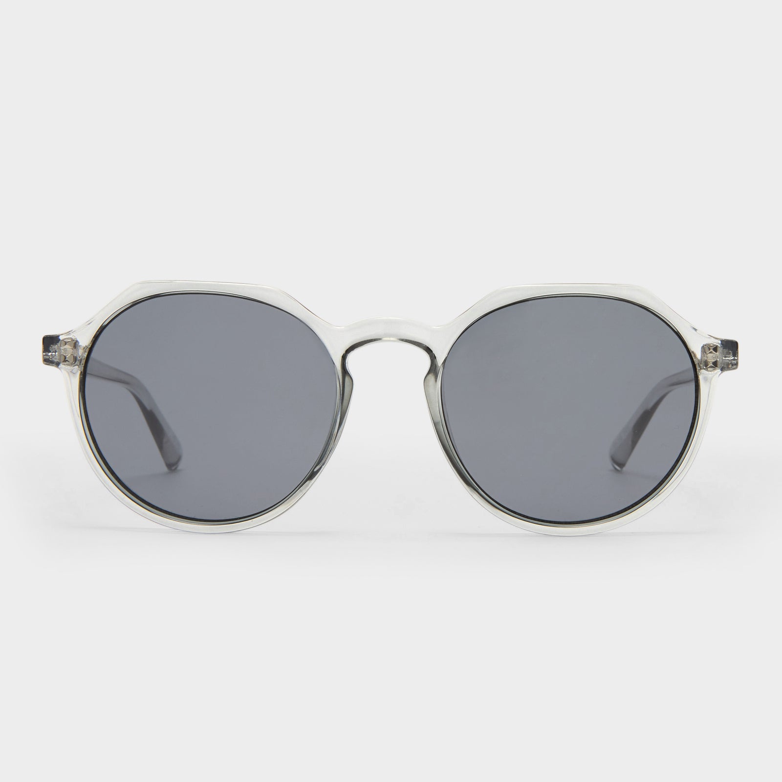Speed Of Night Pewter Uni-Sex Round Sunglasses | Le Specs