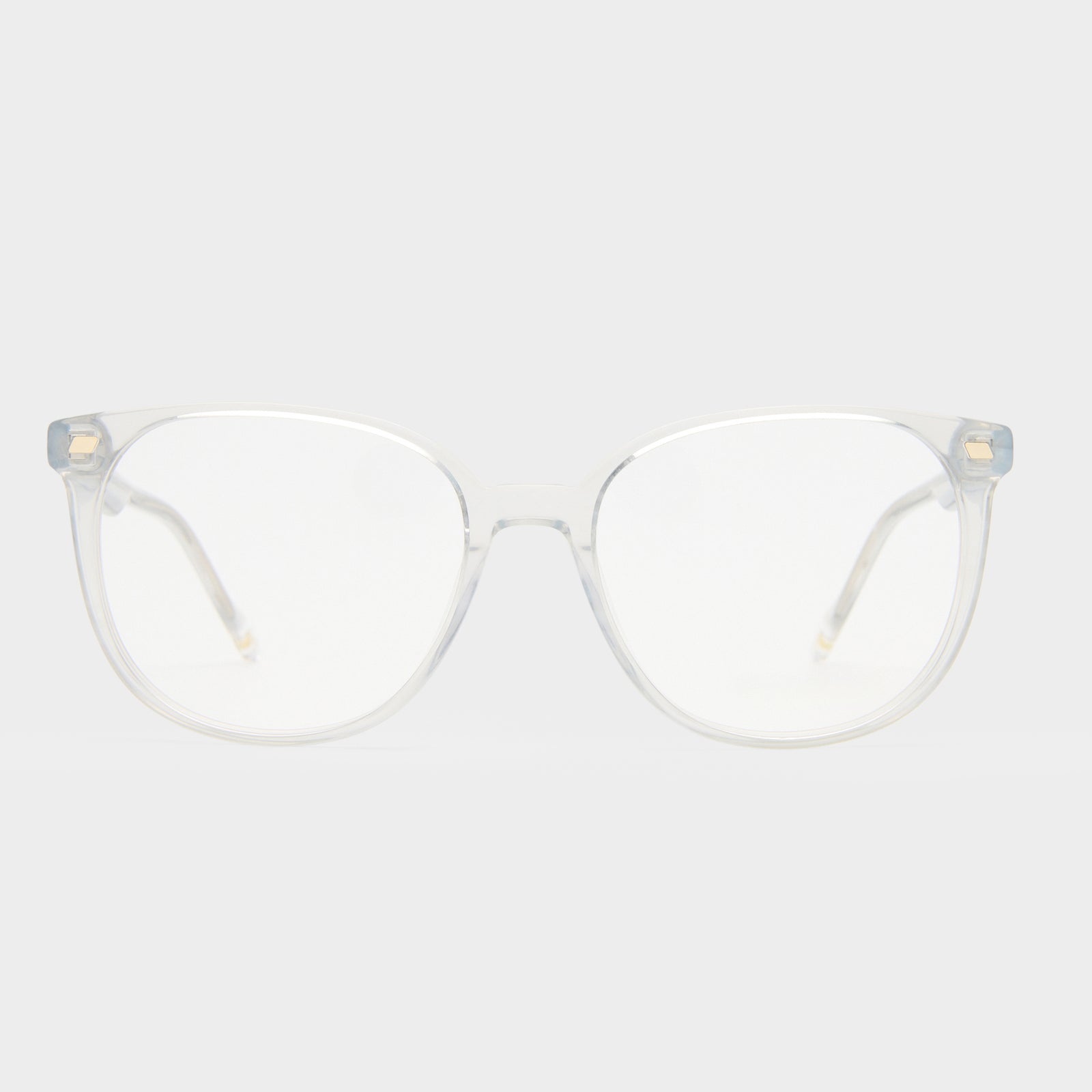 Formentera Grey Haze Female Round Optical Frames | Le Specs
