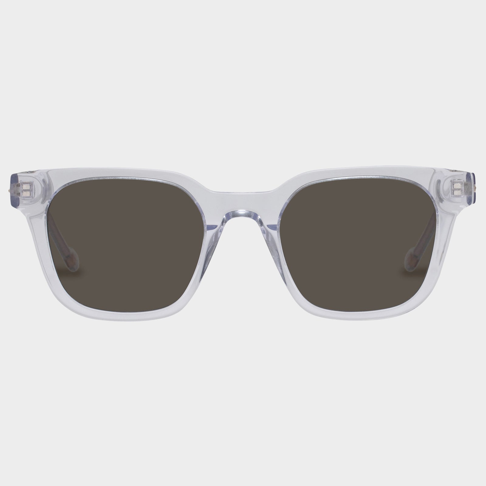 Biopic 50 Crystal Clear Uni-Sex D-Frame Sunglasses | Le Specs