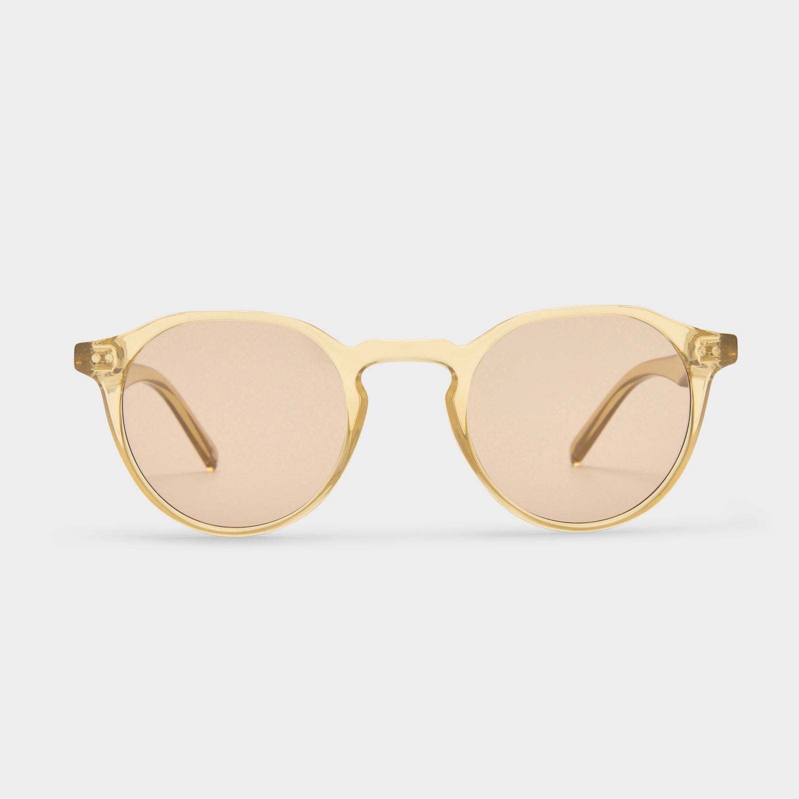 Galavant Whiskey Uni-Sex Round Sunglasses | Le Specs