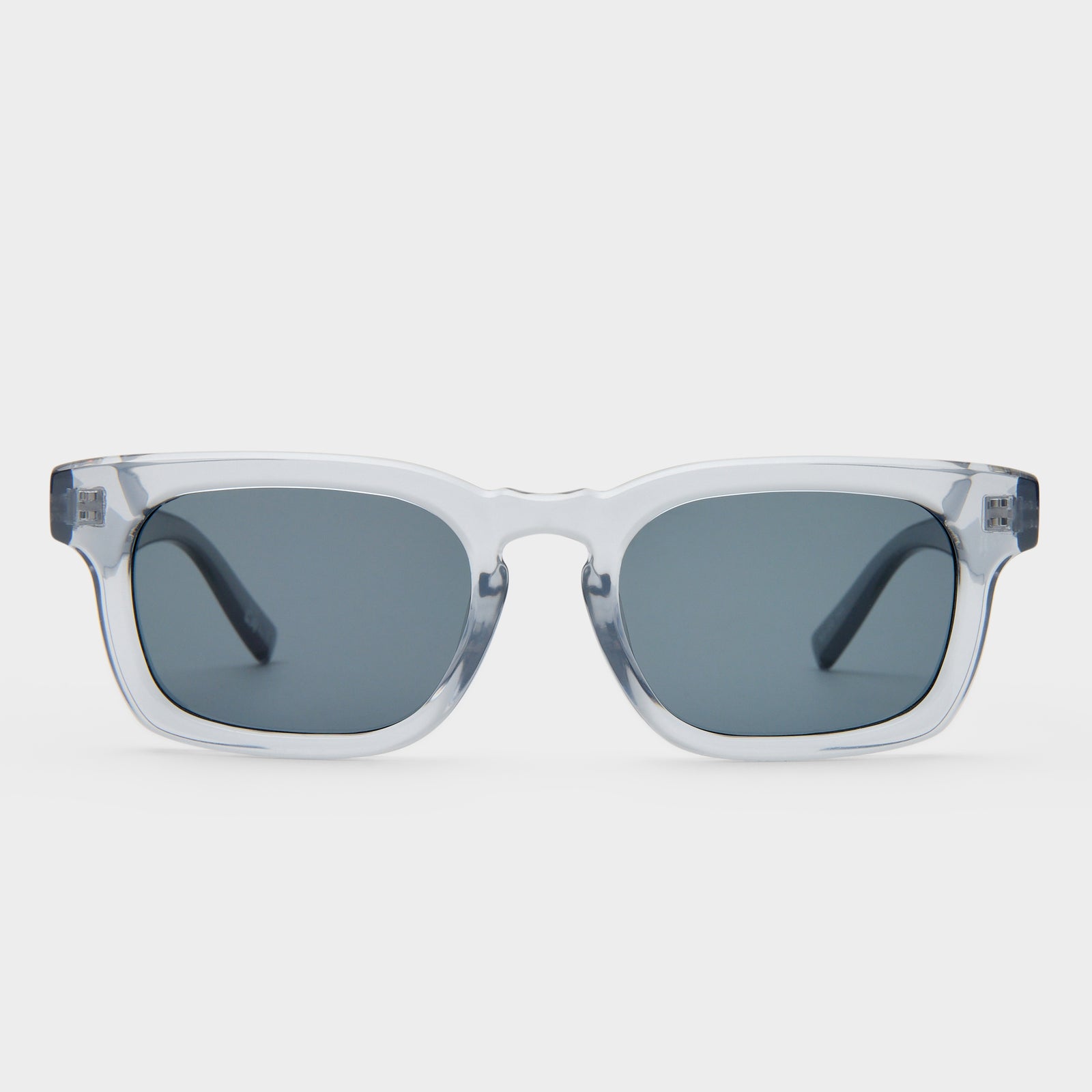 Iceberg + Pewter Uni-Sex Square Sunglasses | Le Specs