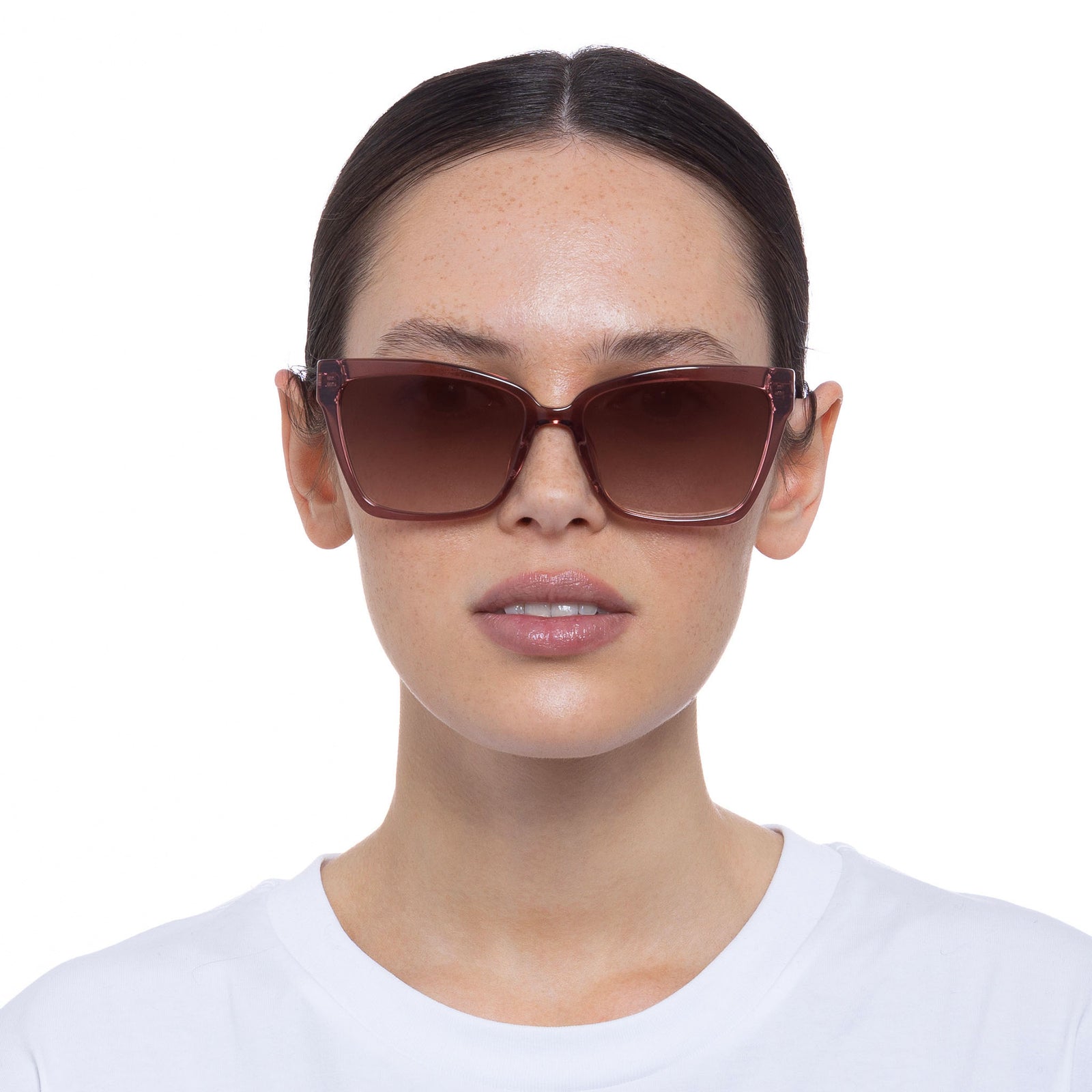 Bio-Trap Rouge Female D-Frame Sunglasses | Le Specs