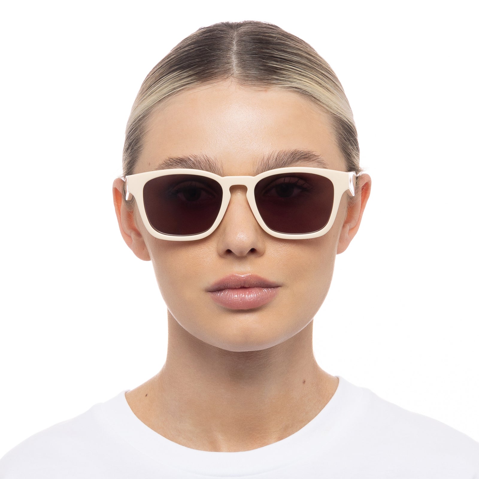 Players Playa Ivory Uni-Sex D-Frame Sunglasses | Le Specs