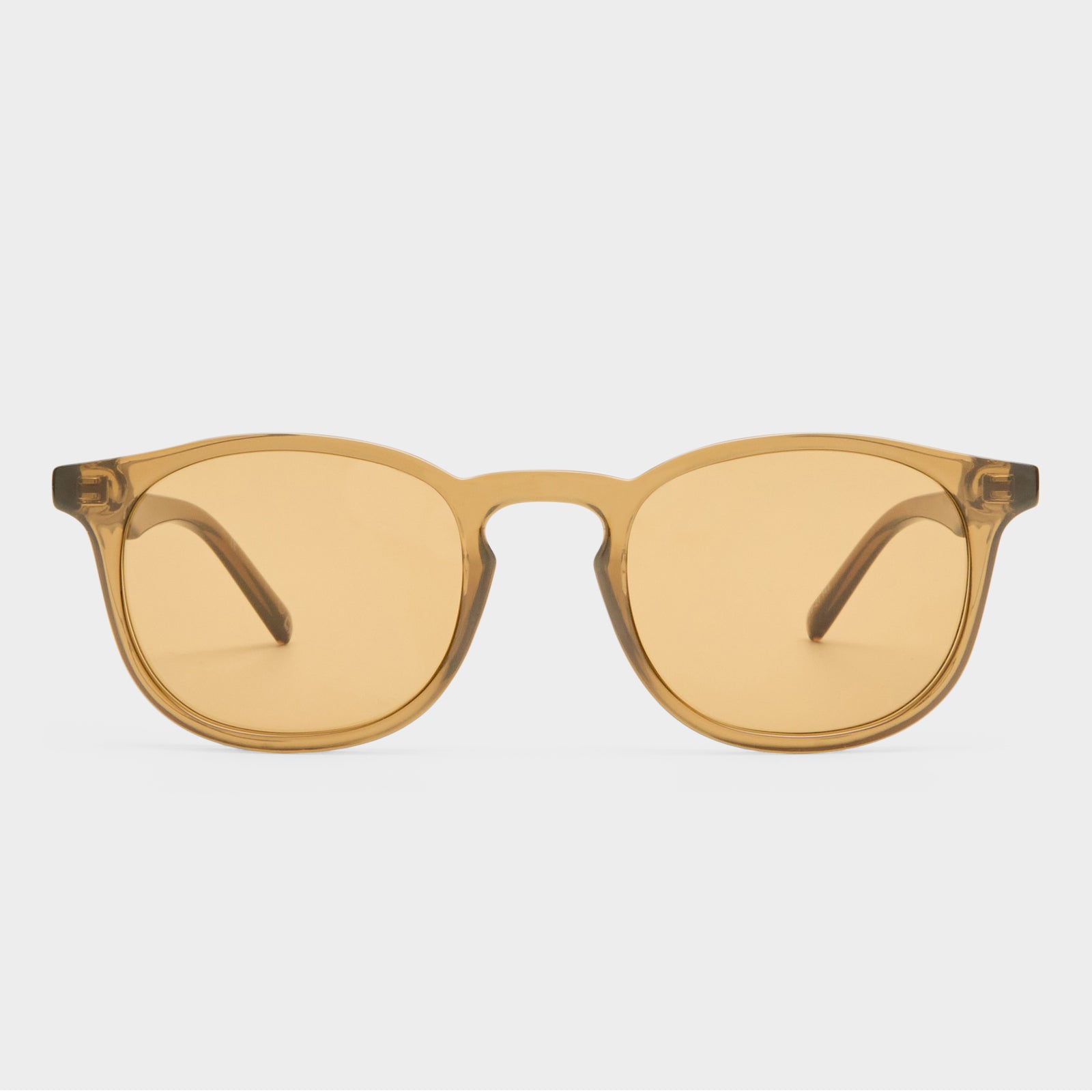 Club Royale Umber Uni-Sex Round Sunglasses | Le Specs