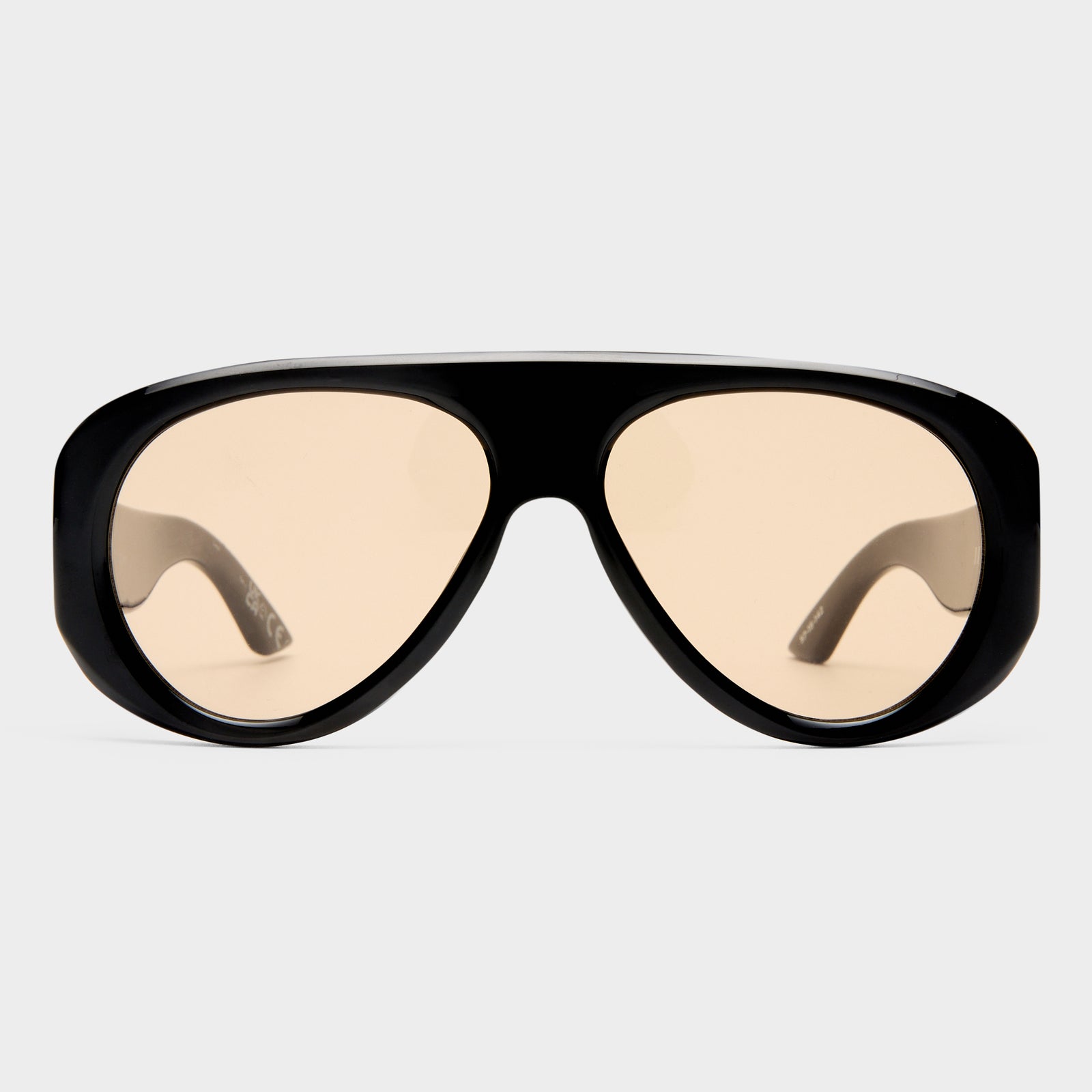Dream Boat Black Uni-Sex Aviator Sunglasses | Le Specs