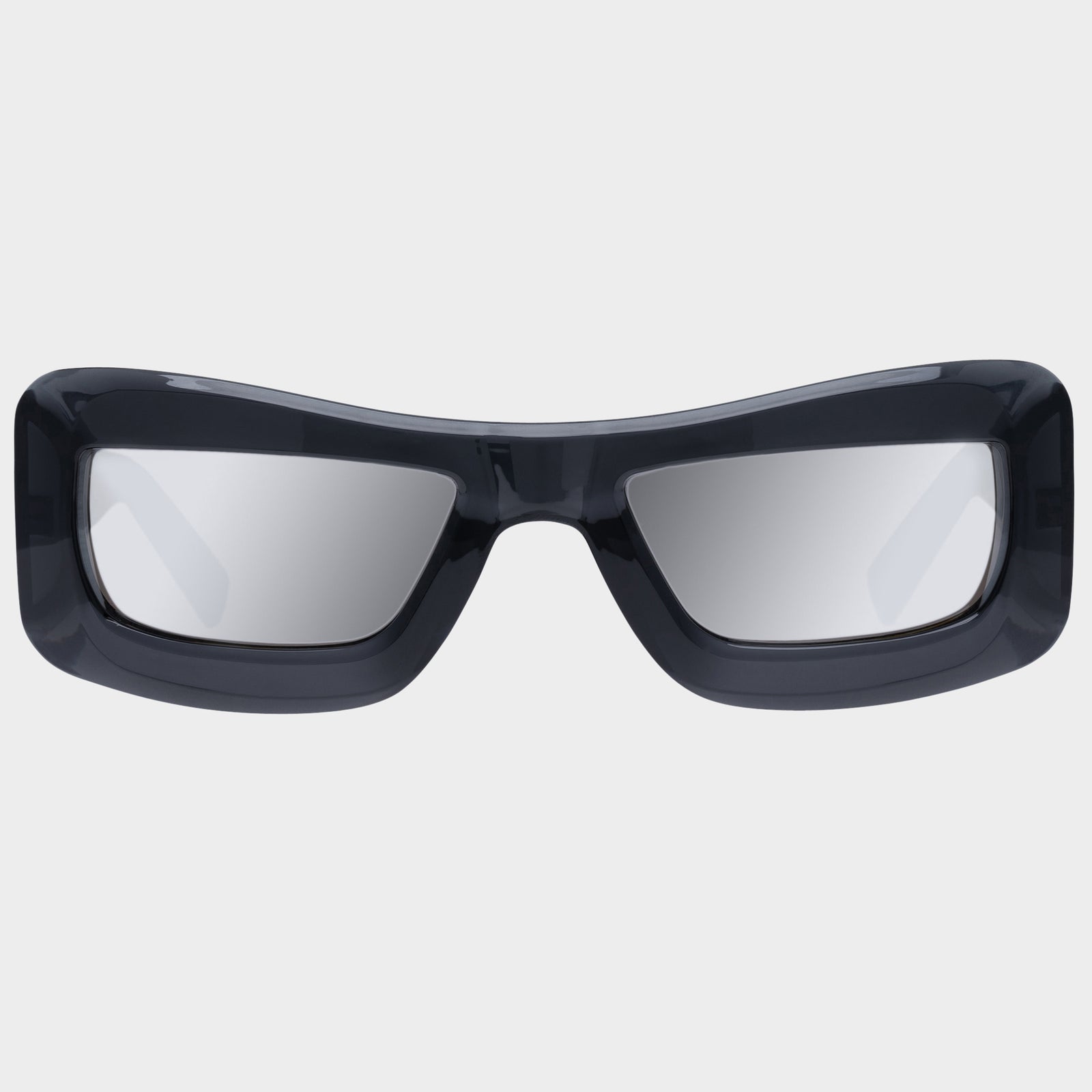 Armour Shadow Grey Uni-Sex Wrap Sunglasses | Le Specs