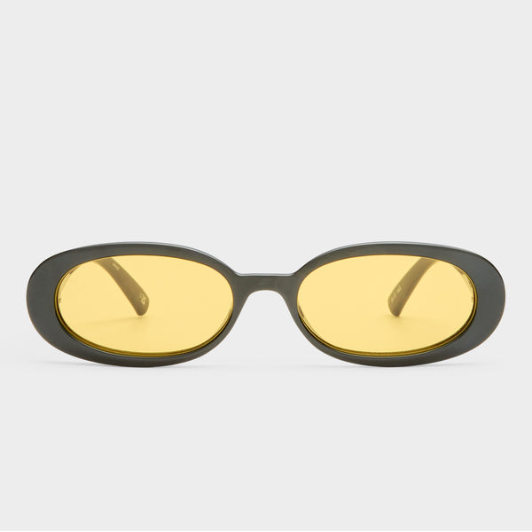 サングラス Le Specs OUTTA LOVE Caramel Outta Love Caramel Female Oval Sunglasses | Le Specs
