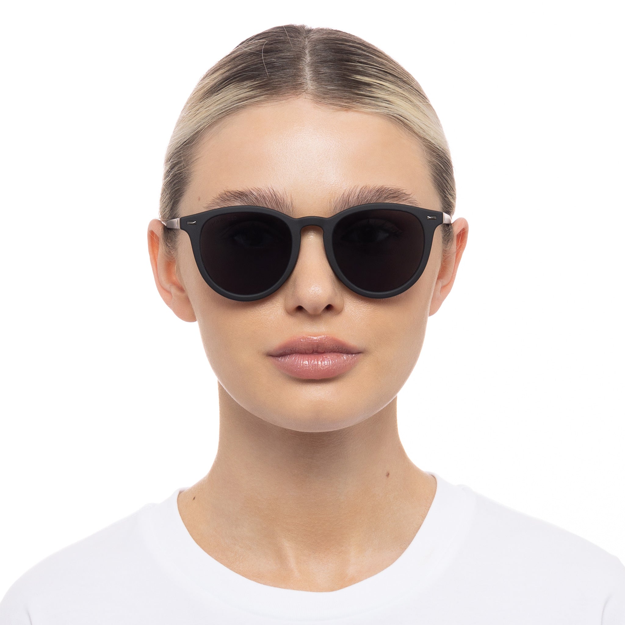 Fire Starter | Black Rubber Polarised Sunglasses – Le Specs