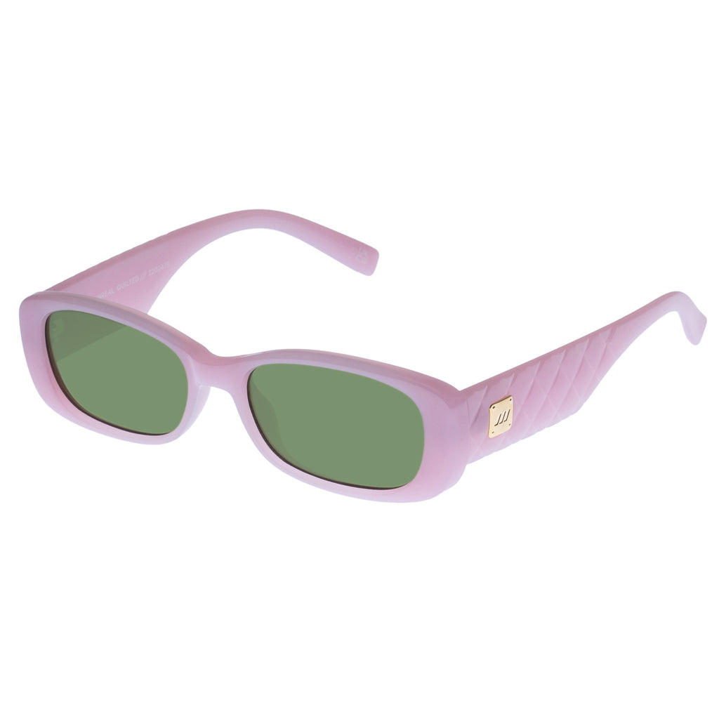 Unreal Quilted Baby Doll Women's Rectangle Sunglasses | Le Specs