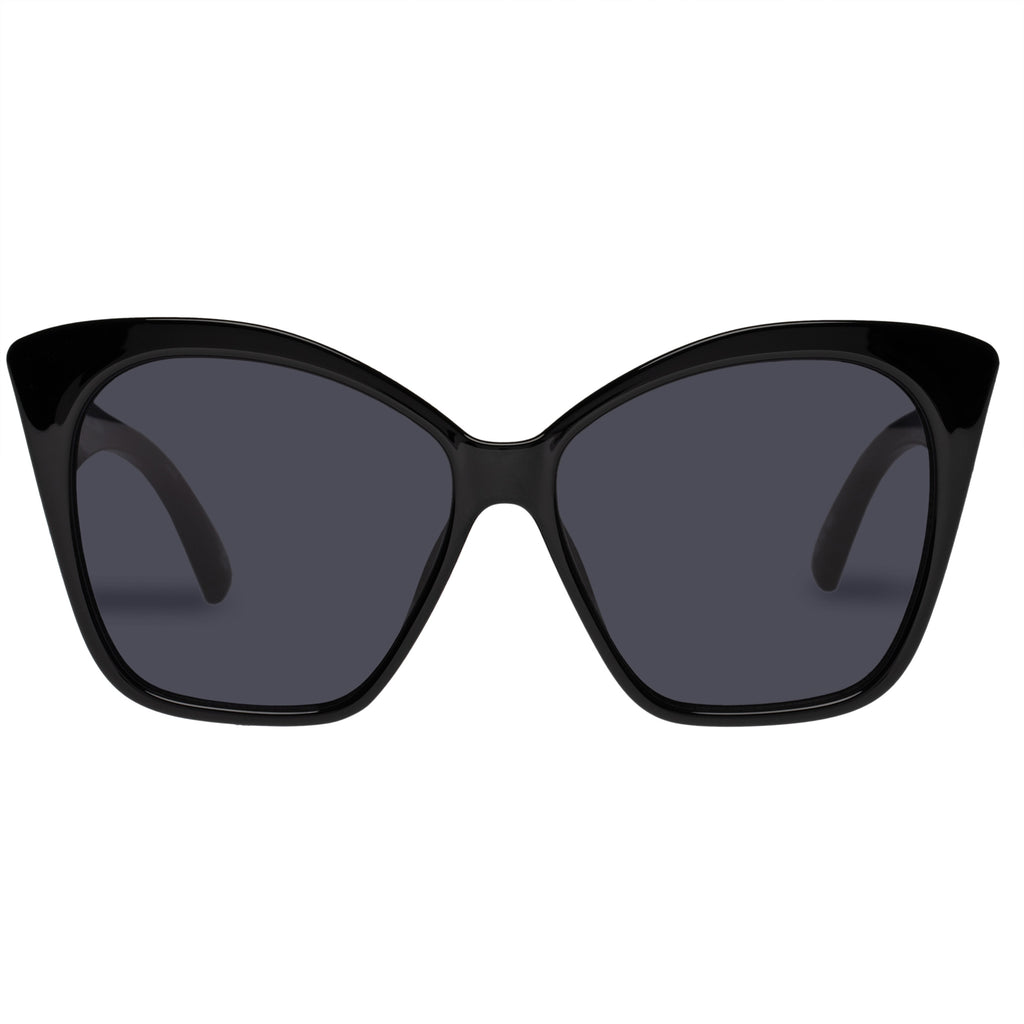 Hot Trash Black Women's Cat-Eye Sunglasses | Le Specs